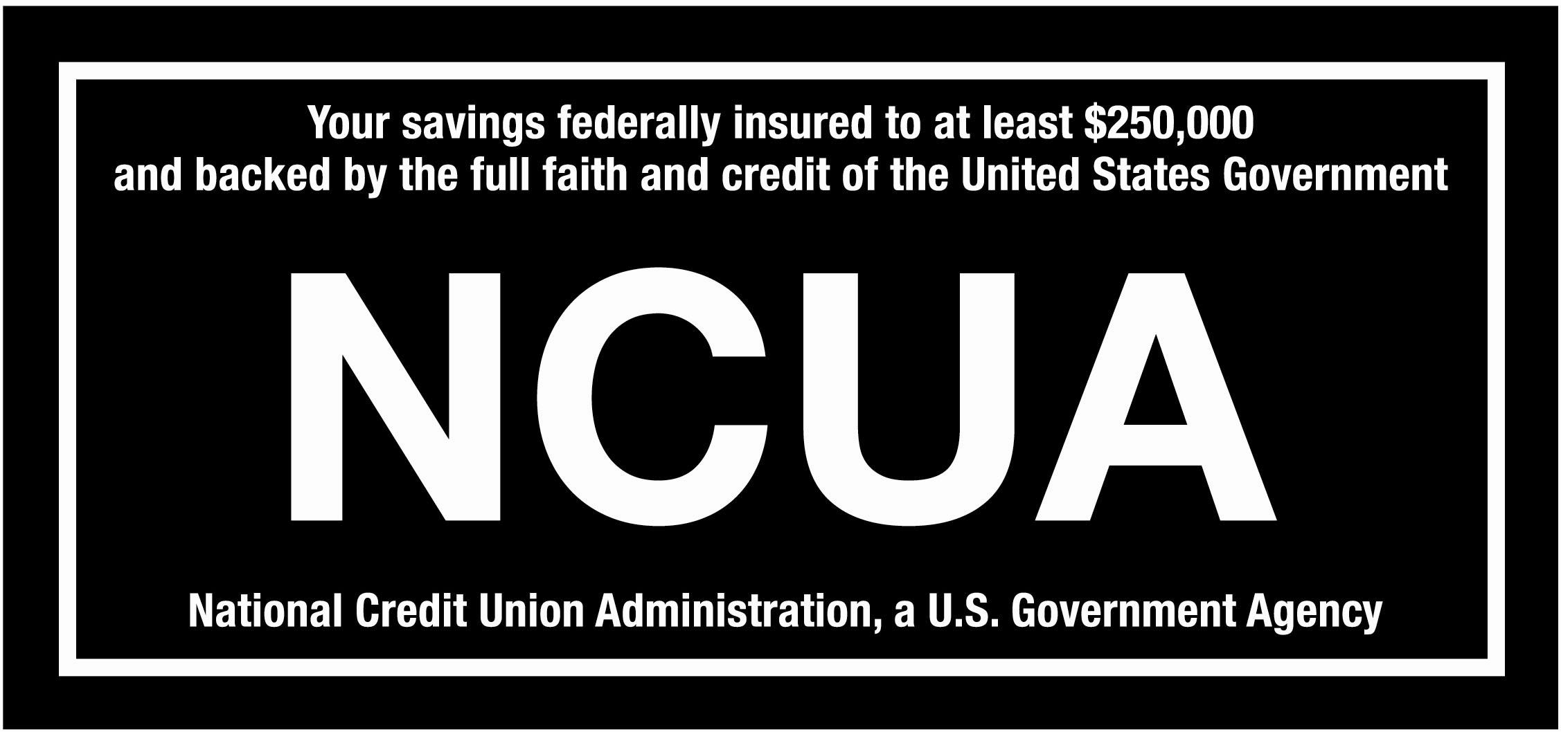 NCUA Insured (Credit Union Products)